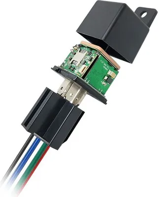 Imagen del producto de Localizador GPS para vehículos, control remoto antirrobo, monitorización, apagado, aceite, color