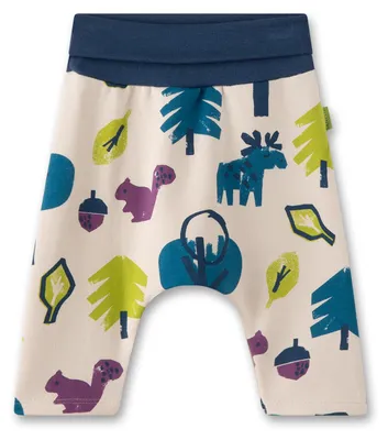 Produktbild von Sanetta Pure Baby-Sweathose beige Elch 62