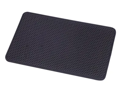 Obrázok produktu pre Podložka pred mačacie WC čierna 39x60cm