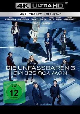 Produktbild von Die Unfassbaren 3 - Now you see me. UHD + Blu-ray