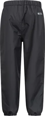 Image de Mountain Warehouse - Pantalon imperméable pour enfants MW1691 (128) (Noir)