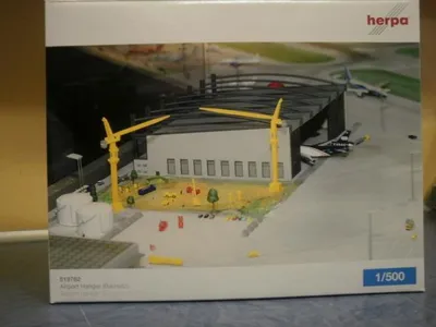 Produktbild von Herpa Wings 1:500 Hangar (Flughafengebäude)