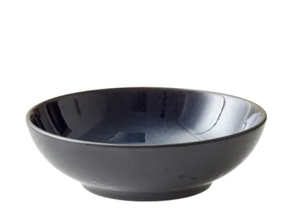 Zdjęcie produktu dla Bitz salaterka 24 cm kamionka czarna/niebieska 821420