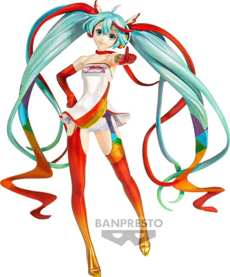 Produktbild von Banpresto Hatsune Miku Racing Chronicle Racing Miku 2016 Figur Mehrfarbig  Mehrfarbig One Size