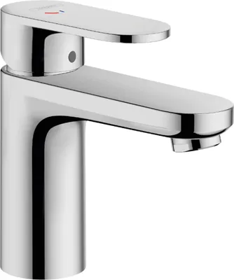 Produktbild von hansgrohe Waschtischmischer Vernis Blend 100 CoolStart mit Zugstange, Chrom, 1 Stk.