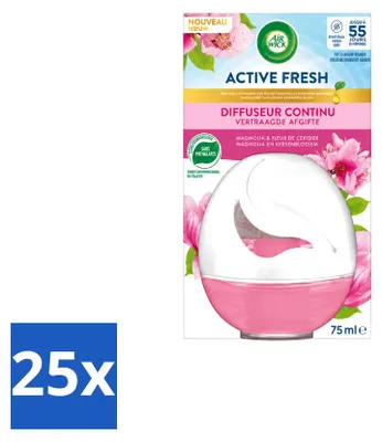 Produktbild von 25 x Air Wick Deco Sphere Duftspender Magnolia & Kirschblüte – 75 ml - Vorteilspackung - 25 Stücke