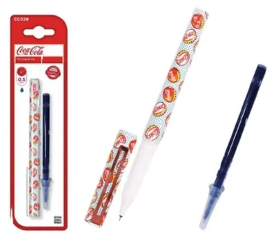 Image de Stylo à bille 0,5 mm avec recharge remplaçable Coca-Cola