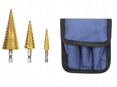 Produktbild von Bigstren 6661 Konischer Blechbohrer 3 Stück ISOx