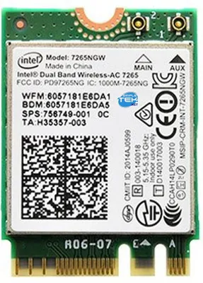 Immagine prodotto di Intel 7265ngw Modulo M.2 Wifi Bt Module Dell 0k57gx Wireless Notebook Pc Aio