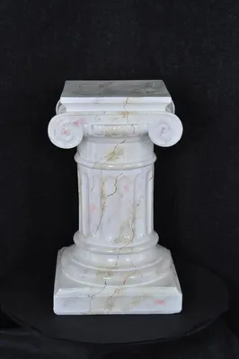 Produktbild von Medusa Säule Römische Säulen Marmor Skulptur Figur Deko Dekoration Ständer 1036