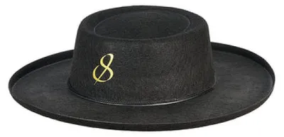 Image de Souza for Kids Chapeau de deguisement Zorro