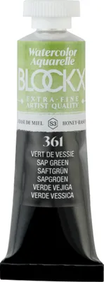 Produktbild von Blockx 3x Aquarellfarbe, Saftgrün - Tube 15ml - Saftgrün 44361BXC