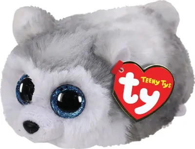 Obrázok produktu pre Ty Teeny Tys Slush Husky 10 cm plyšová hračka a čistiaci prostriedok na mobil