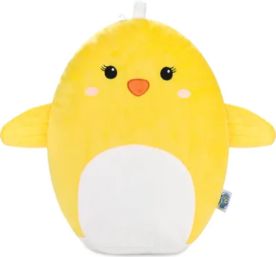 Produktbild von SQUISHBRUBIES Kiki das Küken - 35 cm Kuscheltier - Superweiches Plüsch Stofftier - Plüschtier zum Kuscheln, Verschenken und Sammeln - Gelb