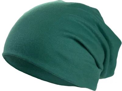 Produktbild von Leichte Beanie Mütze in 15 Farben, Einheitsgröße (56-61 cm), Länge 30 cm, 2-lagig, dehnbar
