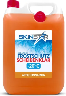 Immagine prodotto di SkinStar anticongelante per parabrezza alla mela e alla cannella -20°C Visione chiara e protezione in inverno 5l