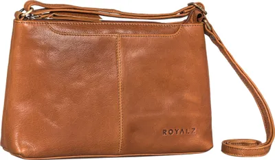 Produktbild von ROYALZ "Missouri" Elegante Kleine Schultertasche Damen Leder Vintage Umhängetasche Mini Damenhandtasche Crossbody Bag