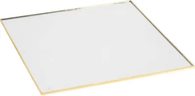 Produktbild von Kerzen Spiegelteller gold 25 cm