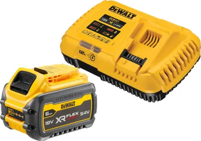 Immagine prodotto di Set di avvio a batteria DeWalt DCB 117 T1 18 V caricabatterie 12 A + 1x batteria DCB 546 da 6,0 Ah