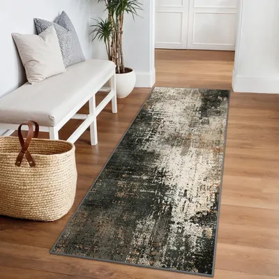 Zdjęcie produktu dla Stary dywan do przedpokoju, 80x300 cm