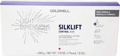 Produktbild von Goldwell Silklift Control Ash Levels 5-7 500gr - Bleichmittel 5-7 Levels