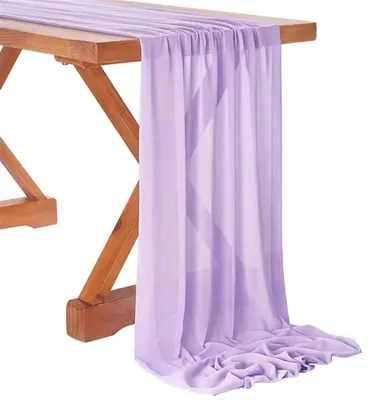 Productafbeelding van Chiffon Tafellopers voor Bruiloften en Feesten, 70 x 500 cm