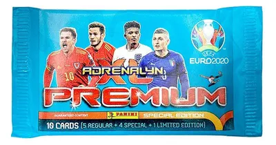 Obrázek produktu pro Panini UEFA EURO 2020 Adrenalyn XL - 1 prémiový booster