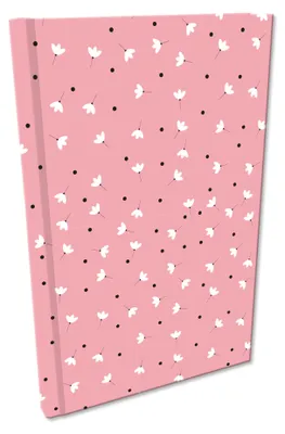 Immagine prodotto di Taccuino A5 a quadretti con motivi floreali Soft Touch