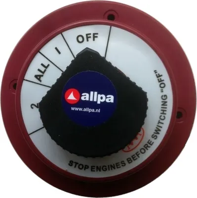Produktbild von allpa Batterieschalter, Kunststoff, 250A Konstant