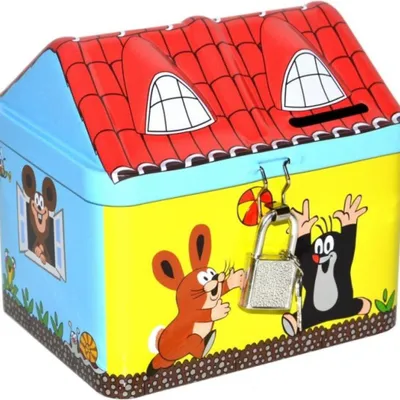 Produktbild von TEDDIES Spardose aus Zinn mit Maulwurf