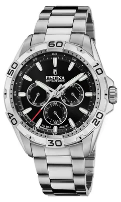 Produktbild von Festina Herren Multifunktionsuhr Blau Edelstahl F20623/2 F20623/5