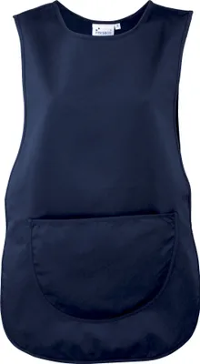 Produktbild von Premier Damen Arbeitsschürze mit Tasche RW1078 (S) (Marineblau)