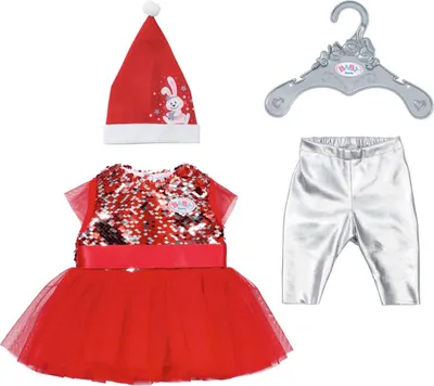 Image de BABY born Christmas dress, 43cm