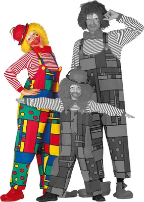 Produktbild von Jerry der Clown Latzhose für Damen