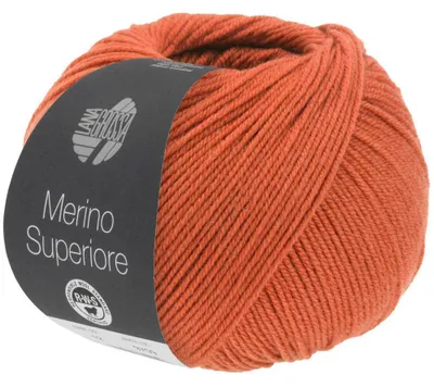 Produktbild von Lana Grossa - Merino Superiore 0011 terrakotta