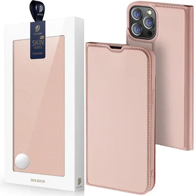 Produktbild von Dux Ducis Skin Pro Holster Case Mit Flip Cover Iphone 13 Pro Rosa