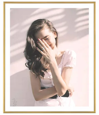 Produktbild von Framai Aluminium Gold Fotorahmen 50x60 cm