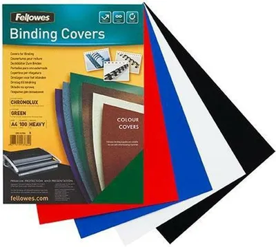 Image de Fellowes Paquet de 50 enveloppes rouges Carton a4 750 gr.