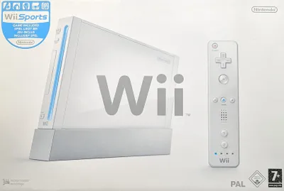 Produktbild von Nintendo Wii Heim- Konsole WeissFitnesskonsole - Zustand: Gut