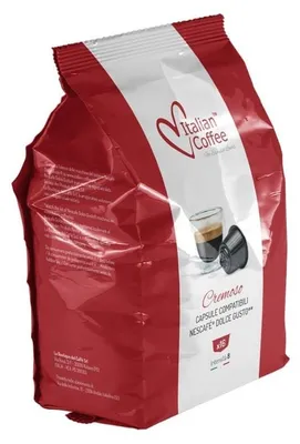 Zdjęcie produktu dla Cremoso Italian Coffee kapsułki do Dolce Gusto w torebce - 16 kapsułek