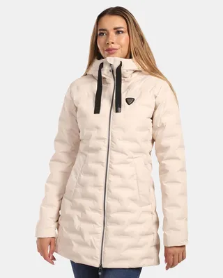 Produktbild von Damen-Wintermantel Kilpi BELIZE-W, BEIGE, Größe 34
