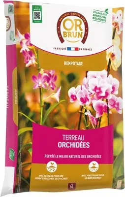 Image de Terreau Orchidées Uab 6 L / Nc - Or Brun