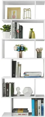 Immagine prodotto di Libreria Sybren 6 scomparti - bianco