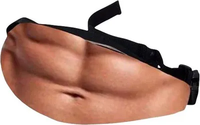 Produktbild von Lustiger Bauchtasche für Herren, verstellbare Hüfttasche für Partys, einzigartige Geschenke für Erwachsene, ideal für Halloween, Geburtstage und Weihnachten