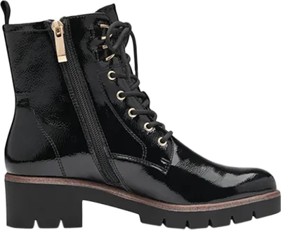 Produktbild von Tamaris Damen Stiefelette Schnürboots Reißverschluss Kurzschaft 1-25297-41, Größe:38 EU, Farbe:Schwarz