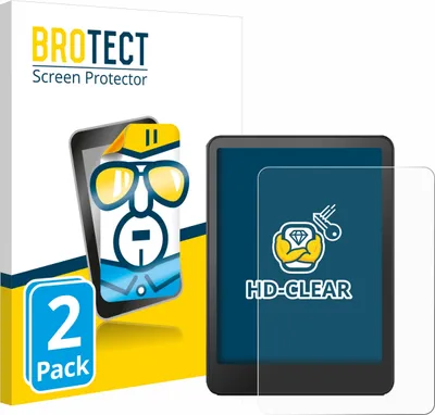 Produktbild von 2x Für Amazon Kindle Colorsoft Signature Edition Schutzfolie BROTECT Displayschutz Display Schutz Folie Klar Transparent