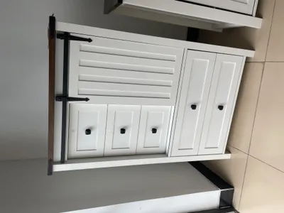 Produktbild von Kommode Schubladenschrank Sideboard Mehrzweckschrank mit Schubladen in Vintagebraun