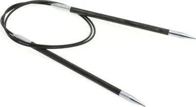 Produktbild von Lana Grossa Rundstricknadel Designholz lala BERLIN, Rundstricknadel 360°-Nadelseil:80 cm / Ø 5.0 mm