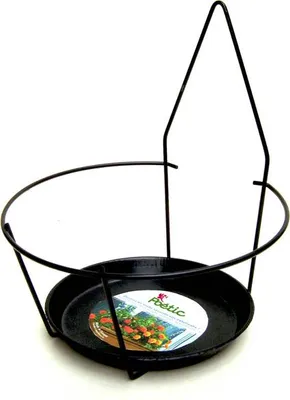 Produktbild von Poétic Fassaden-Blumentopfhalterung Anthrazit Ø 18 cm - Metall