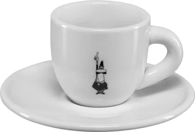 Produktbild von Bialetti Mokatasse Omino mit Untertasse